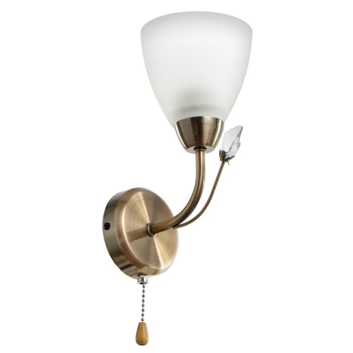 Бра "Оливия" 1x40Вт E27 бронза 19х20х24 см
Бра "Оливия" 1x40Вт E27 бронза 19х20х24 см