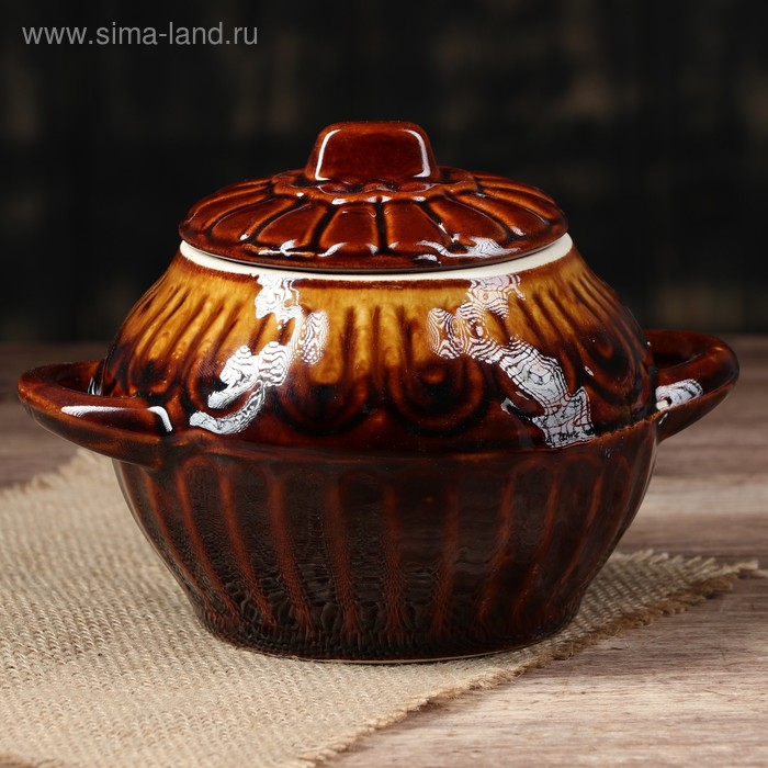 Горшок духовой "Арка", 0.5 л
Горшок духовой "Арка", 0.5 л