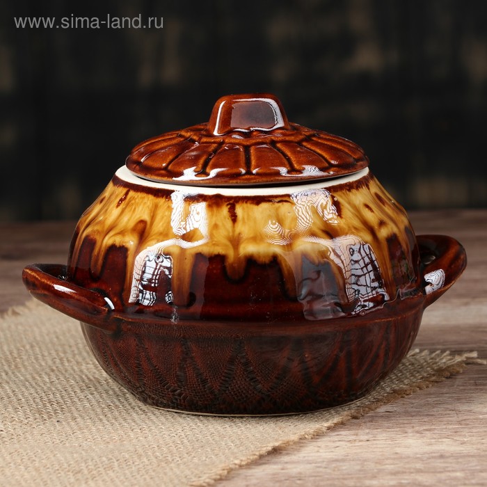 Горшок духовой "Царь", 0.5 л, микс
Горшок духовой "Царь", 0.5 л, микс