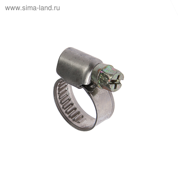 Хомут червячный ТУНДРА krep W2, диаметр 13-19 мм, ширина 9 мм, нержавеющая сталь 
Хомут червячный ТУНДРА krep W2, диаметр 13-19 мм, ширина 9 мм, нержавеющая сталь