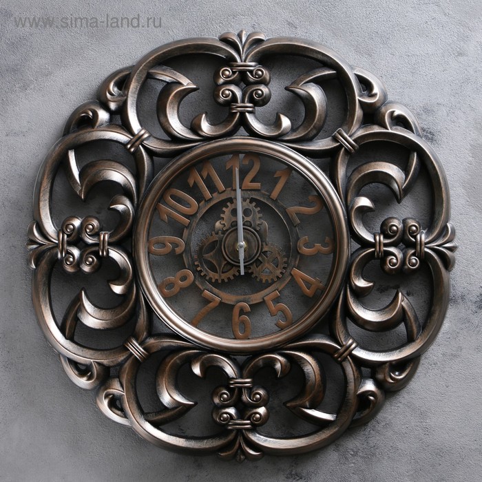 Часы настенные, серия: Интерьер, "Шестеренки", дискретный ход, d=50 см
Часы настенные, серия: Интерьер, "Шестеренки", дискретный ход, d=50 см