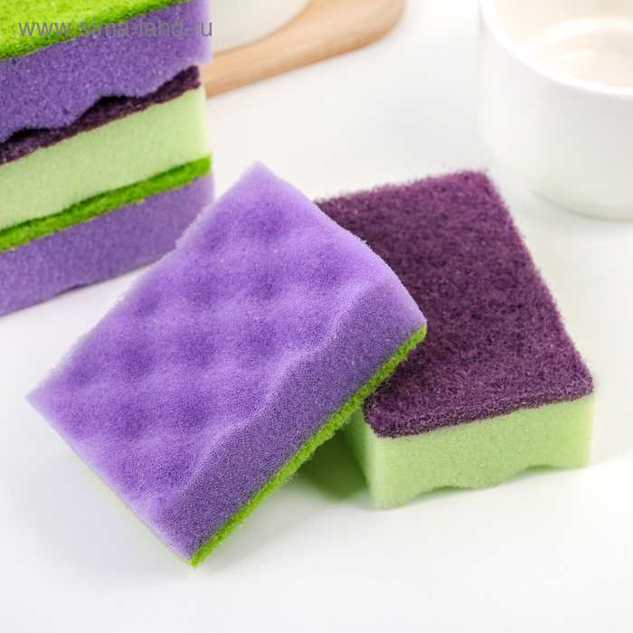 Губки кухонные «Горный родник», 5 шт, 9,5×6,5×3,5 см
Губки кухонные «Горный родник», 5 шт, 9,5×6,5×3,5 см