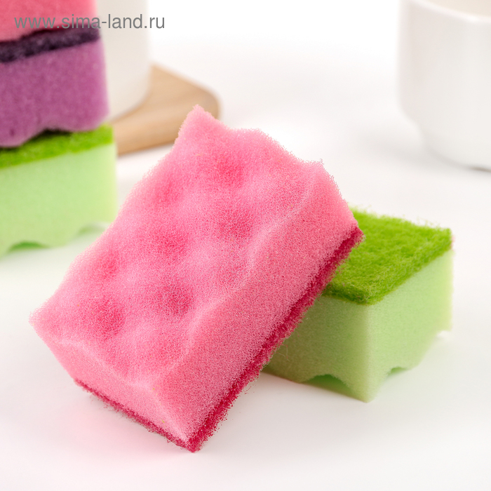 Губки кухонные «Весенний сад», 7 шт, 8×5×3,5 см
Губки кухонные «Весенний сад», 7 шт, 8×5×3,5 см