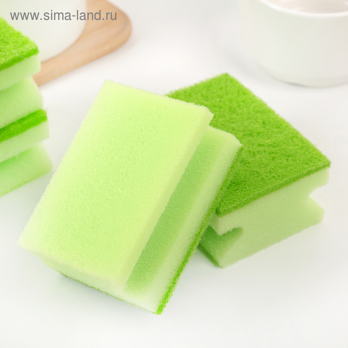 Набор губок кухонных «Лесная прохлада», 9,5×7×4,5 см, 4 шт
Набор губок кухонных «Лесная прохлада», 9,5×7×4,5 см, 4 шт
