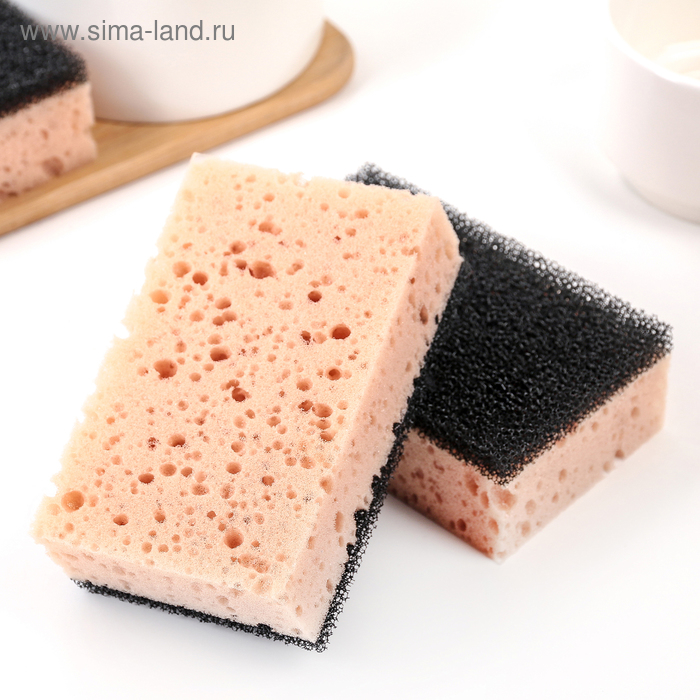 Набор губок кухонных «Океанский пляж», 11,5×7,5×4 см, 3 шт
Набор губок кухонных «Океанский пляж», 11,5×7,5×4 см, 3 шт