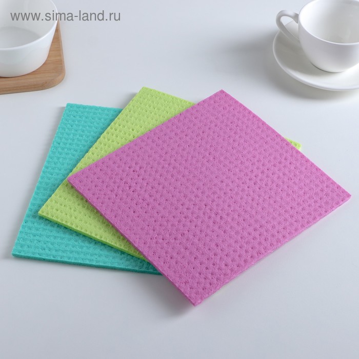 Салфетки для влажной уборки "Солнечная поляна", 3 шт
Салфетки для влажной уборки "Солнечная поляна", 3 шт