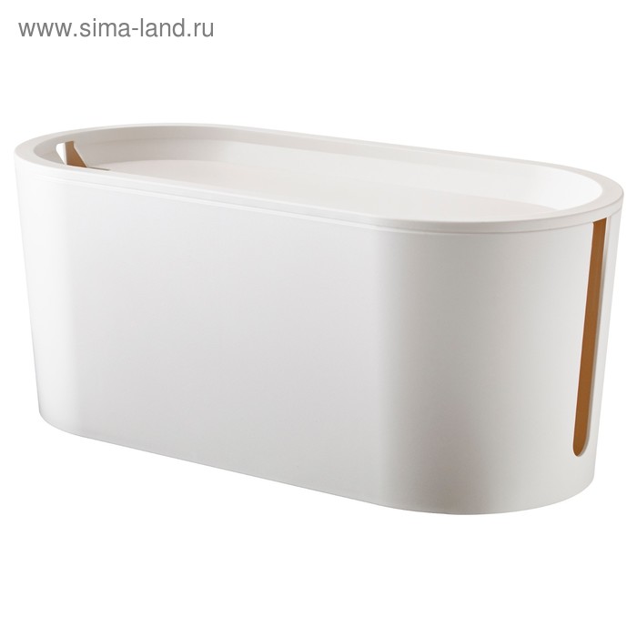 Короб для проводов РОММА, с крышкой, белый
Короб для проводов РОММА, с крышкой, белый