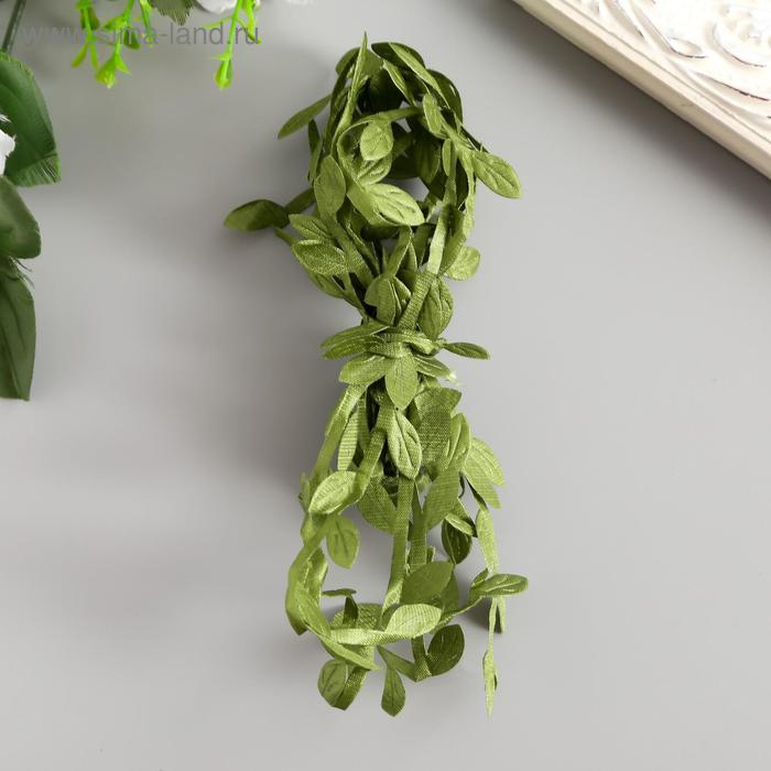 Тесьма текстиль "Листья зелёные" ширина 2,5 см намотка 2,5 метра
Тесьма текстиль "Листья зелёные" ширина 2,5 см намотка 2,5 метра