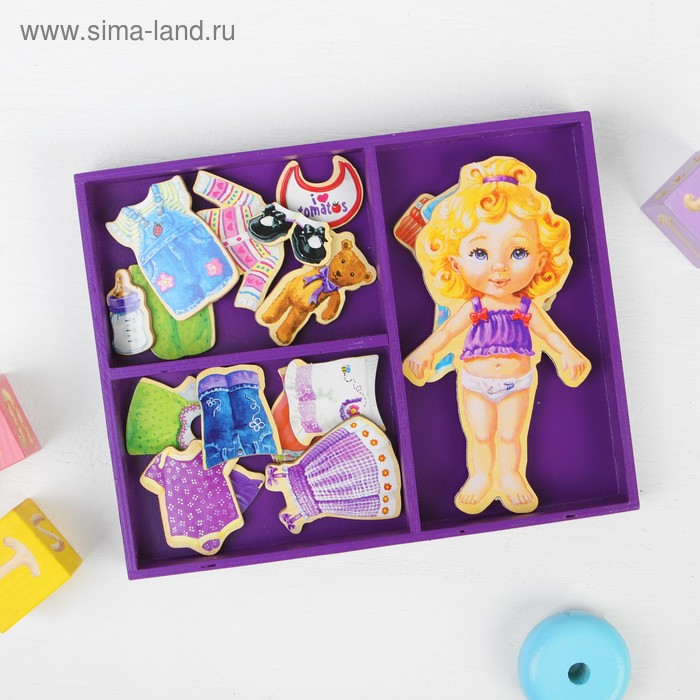 Игра «Переодень девочку», МИКС
Игра «Переодень девочку», МИКС