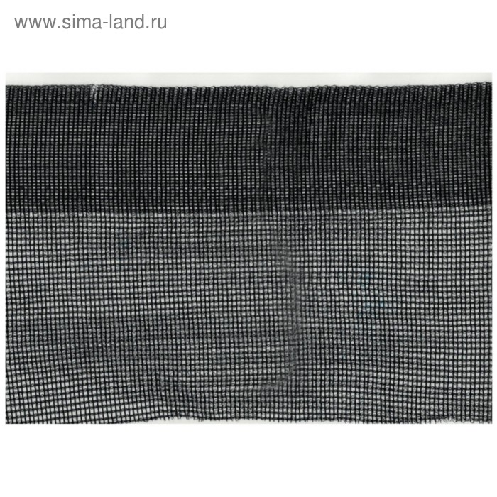 фото Сетка защитная, 4 × 50 м, плотность 120 г/м², с усиленным краем - 6 см, чёрная rendell