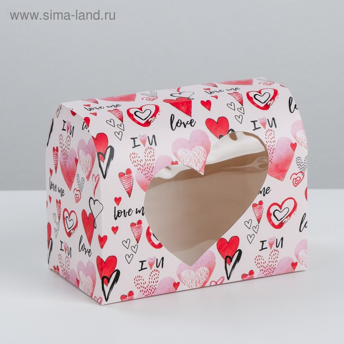 Коробка складная «Люблю тебя», 14 × 11 × 8 см
Коробка складная «Люблю тебя», 14 × 11 × 8 см
