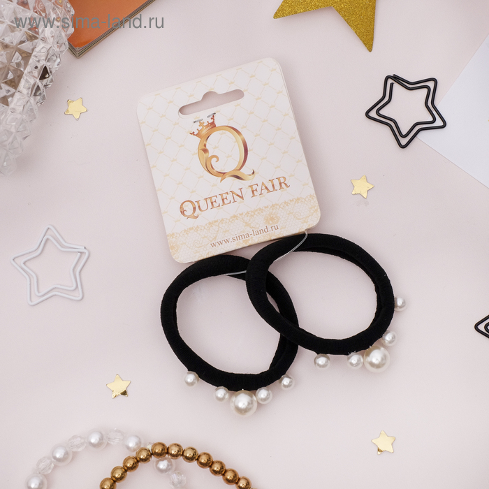 Резинка для волос "Бусинка" (набор 2 шт) серединка, чёрно-белый
Резинка для волос "Бусинка" (набор 2 шт) серединка, чёрно-белый