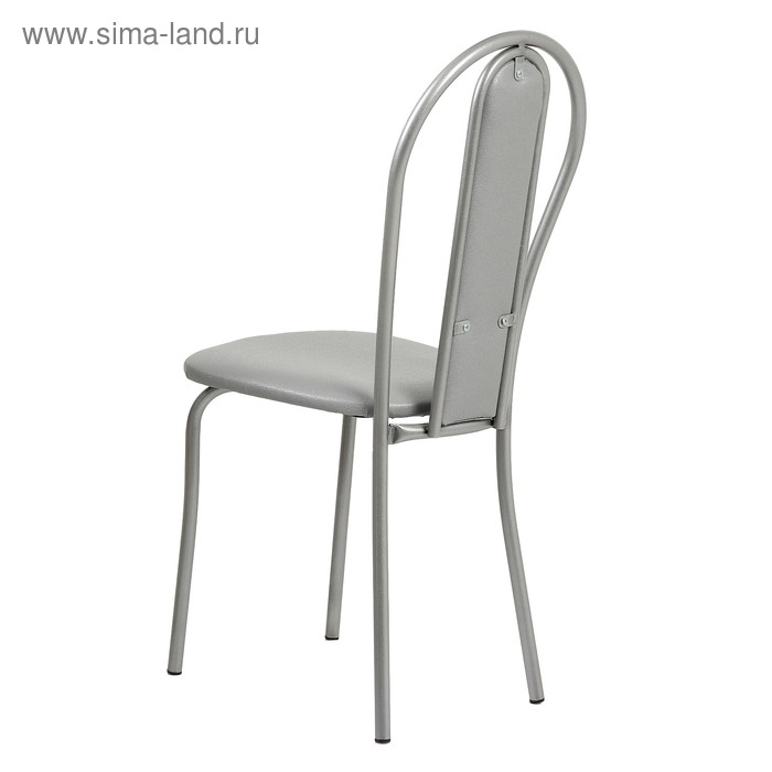 фото Стул "венский мягкий", серебристый металлик/металлик клик мебель