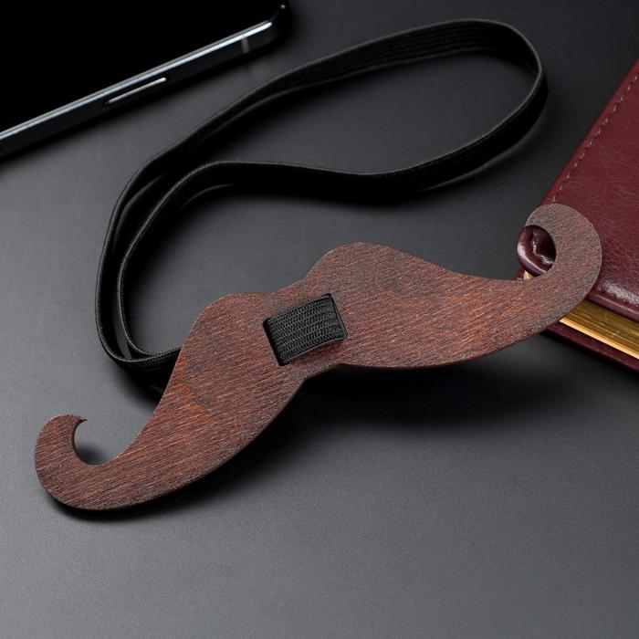 Бабочка деревянная "Усы", с резинкой
Бабочка деревянная "Усы", с резинкой