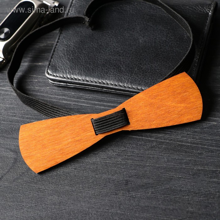 Бабочка деревянная "Слим", с резинкой
Бабочка деревянная "Слим", с резинкой