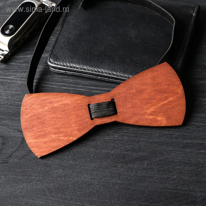 Бабочка деревянная "Стиль", с резинкой
Бабочка деревянная "Стиль", с резинкой