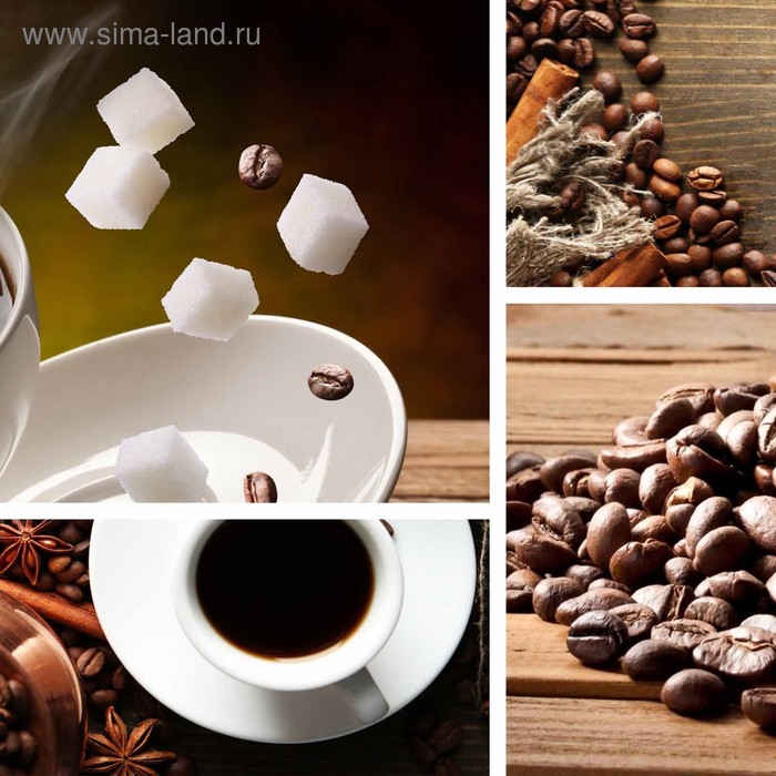 фото Кухонный фартук 600х600 мм, закалённое стекло 4 мм, 4 отверстия под крепёж, цвет нп0022