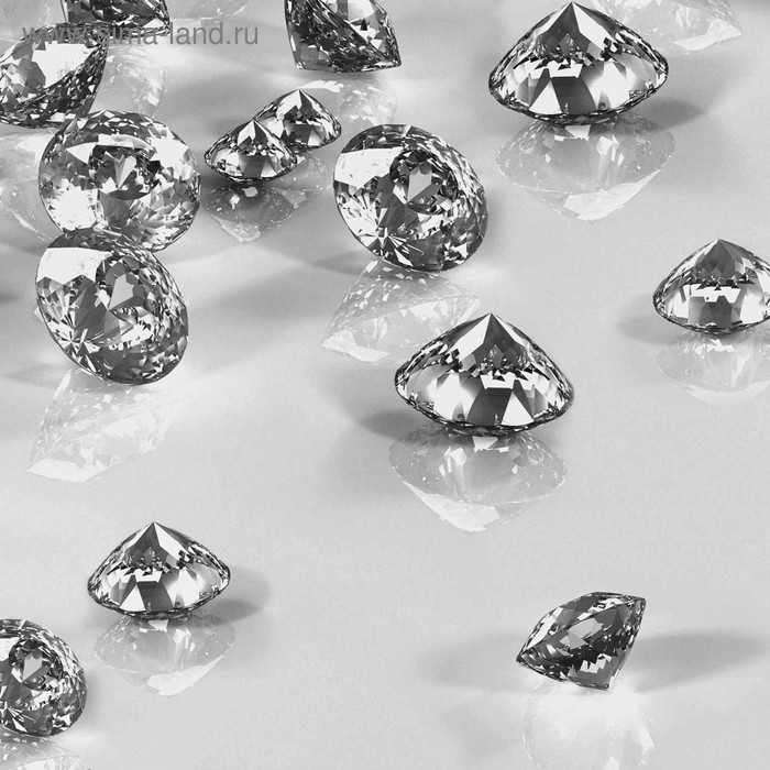 фото Кухонный фартук 600х600 мм, закалённое стекло 4 мм, 4 отверстия под крепёж, цвет арт194