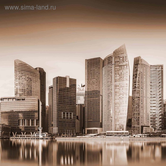 фото Кухонный фартук 600х600 мм, закалённое стекло 4 мм, 4 отверстия под крепёж, цвет арт683