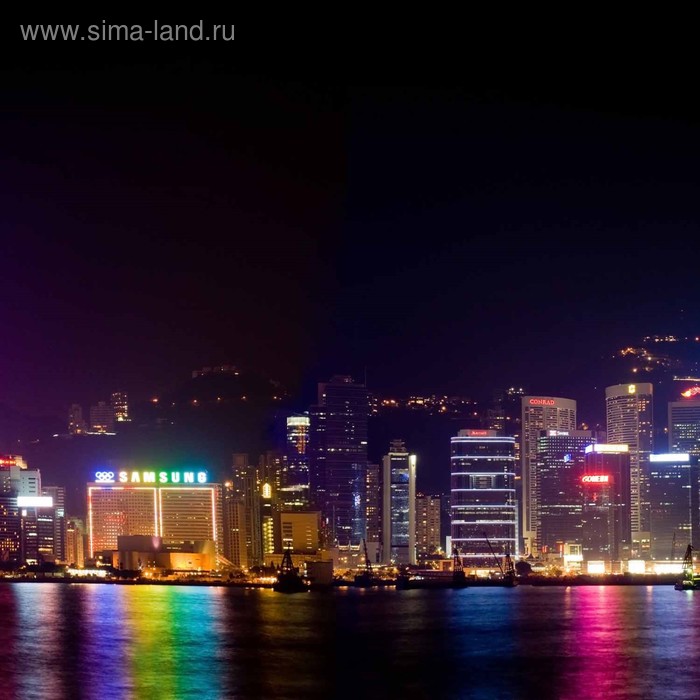 фото Кухонный фартук 600х600 мм, закалённое стекло 4 мм, 4 отверстия под крепёж, цвет го0026