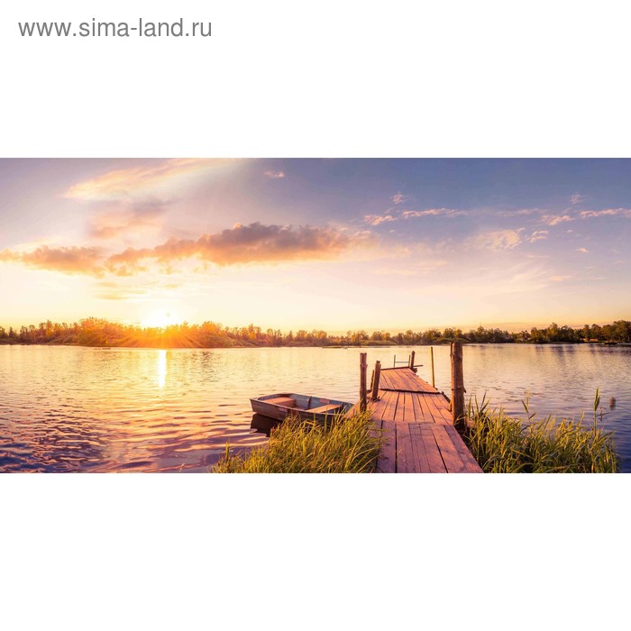 фото Кухонный фартук 1200х600 мм, закалённое стекло 4 мм, 4 отверстия под крепёж, цвет арт178