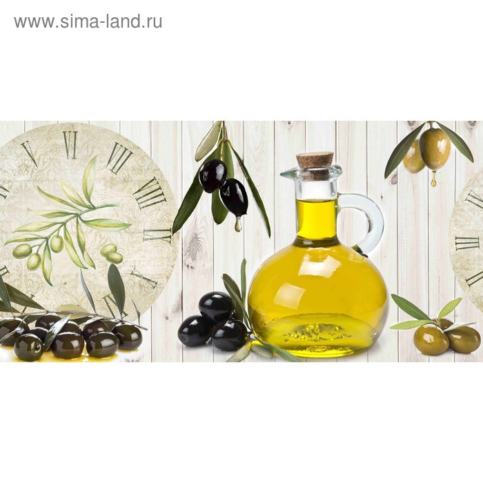 фото Кухонный фартук 1200х600 мм, закалённое стекло 4 мм, 4 отверстия под крепёж, цвет арт209