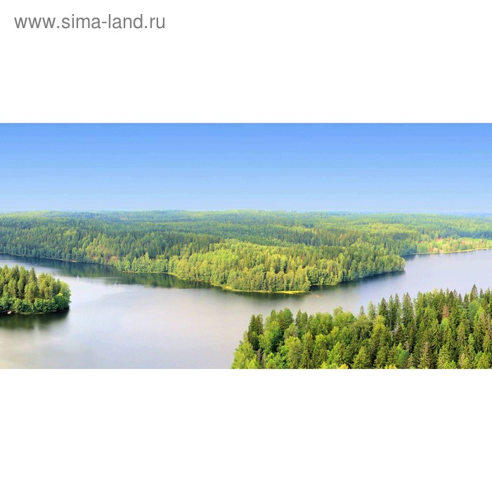 фото Кухонный фартук 1200х600 мм, закалённое стекло 4 мм, 4 отверстия под крепёж, цвет арт718