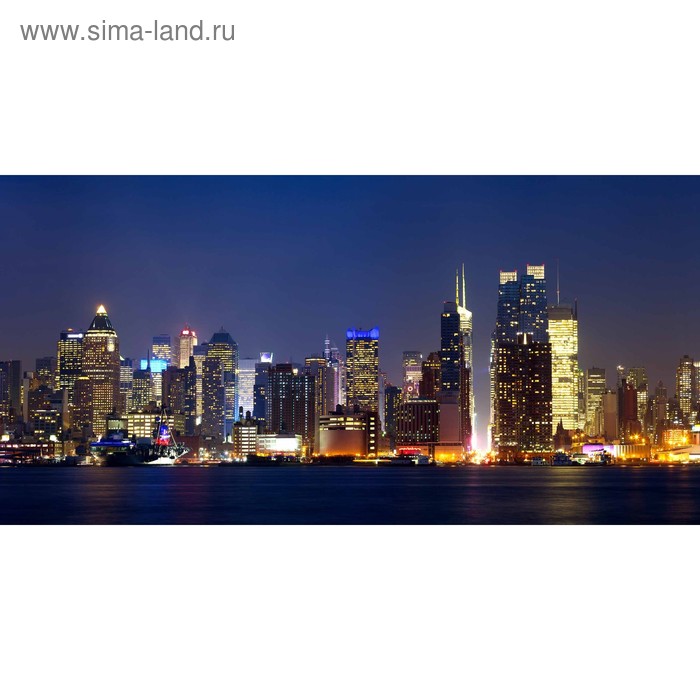 фото Кухонный фартук 1200х600 мм, закалённое стекло 4 мм, 4 отверстия под крепёж, цвет го0046