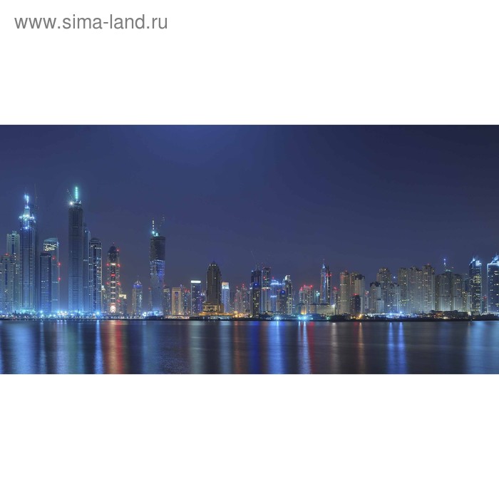 фото Кухонный фартук 1200х600 мм, закалённое стекло 4 мм, 4 отверстия под крепёж, цвет го0083