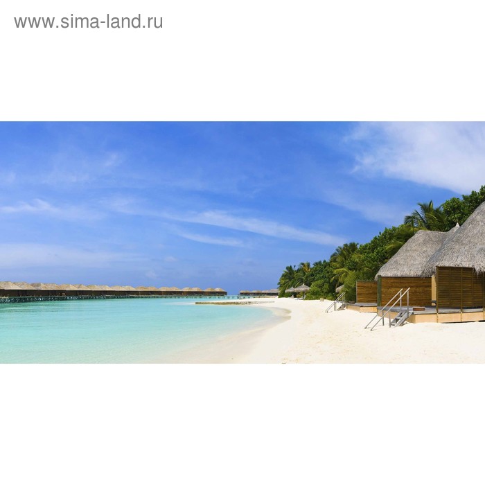 фото Кухонный фартук 1200х600 мм, закалённое стекло 4 мм, 4 отверстия под крепёж, цвет мп0166