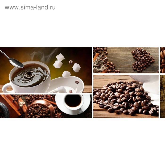 фото Кухонный фартук 1400х600 мм, закалённое стекло 4 мм, 6 отверстий под крепёж, цвет нп0022