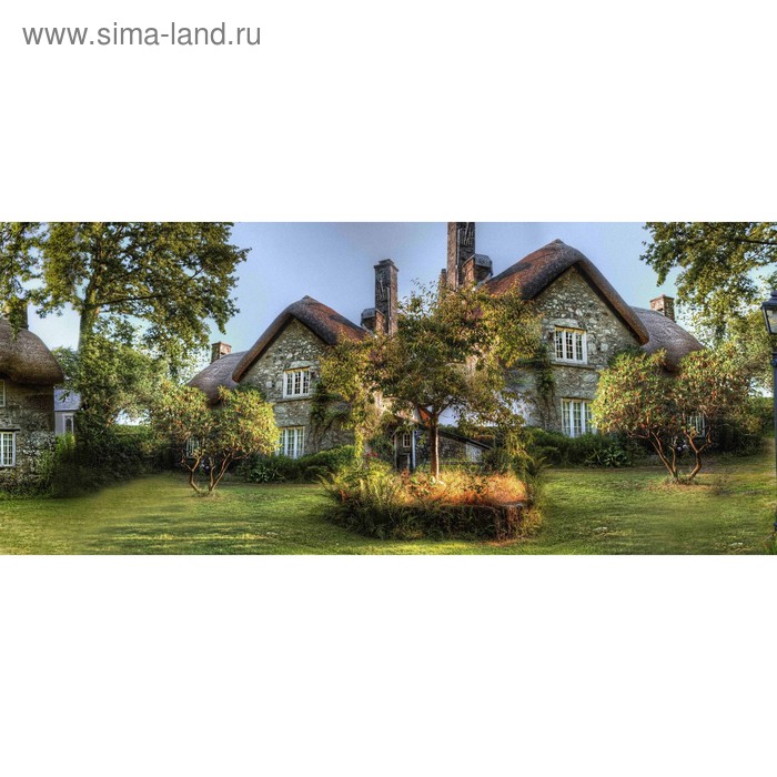 фото Кухонный фартук 1400х600 мм, закалённое стекло 4 мм, 6 отверстий под крепёж, цвет арт68