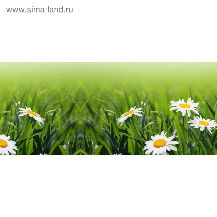 фото Кухонный фартук 1400х600 мм, закалённое стекло 4 мм, 6 отверстий под крепёж, цвет цв0292