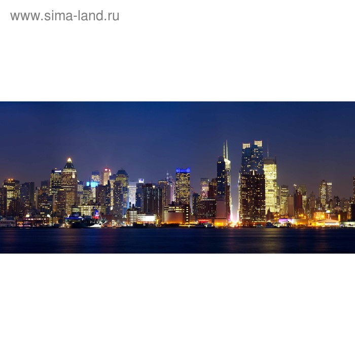 фото Кухонный фартук 1400х600 мм, закалённое стекло 4 мм, 6 отверстий под крепёж, цвет го0046