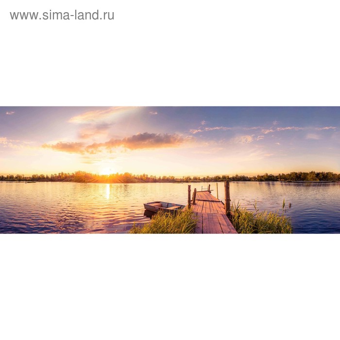 фото Кухонный фартук 1600х600 мм, закалённое стекло 4 мм, 6 отверстий под крепёж, цвет арт178