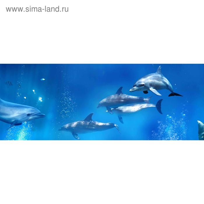 фото Кухонный фартук 1600х600 мм, закалённое стекло 4 мм, 6 отверстий под крепёж, цвет арт841