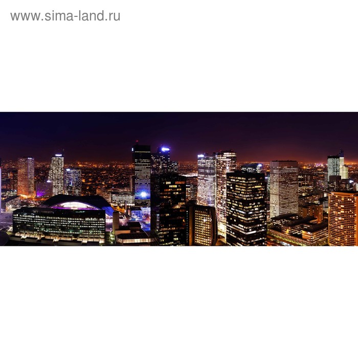 фото Кухонный фартук 1600х600 мм, закалённое стекло 4 мм, 6 отверстий под крепёж, цвет го0199