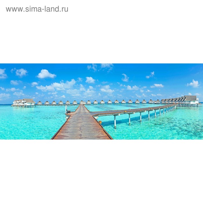 фото Кухонный фартук 1600х600 мм, закалённое стекло 4 мм, 6 отверстий под крепёж, цвет мп0072