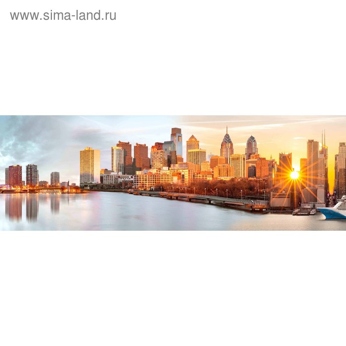 фото Кухонный фартук 1800х600 мм, закалённое стекло 4 мм, 6 отверстий под крепёж, цвет арт1756