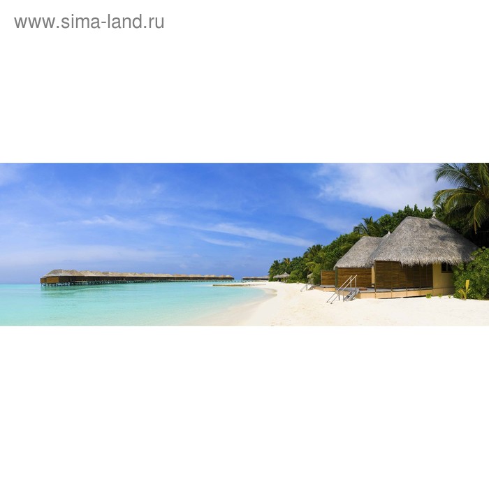 фото Кухонный фартук 1800х600 мм, закалённое стекло 4 мм, 6 отверстий под крепёж, цвет мп0166