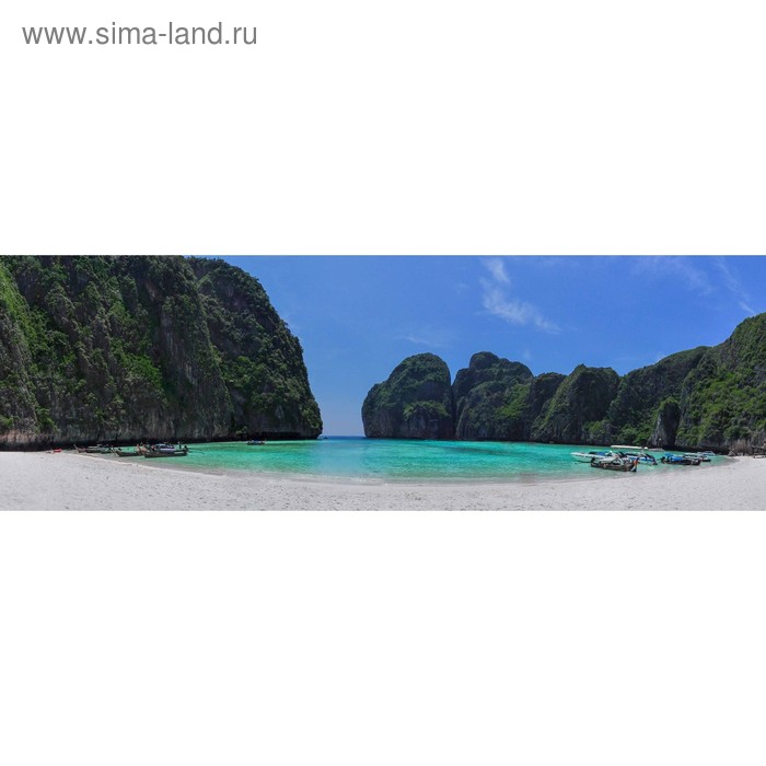 фото Кухонный фартук 1800х600 мм, закалённое стекло 4 мм, 6 отверстий под крепёж, цвет мп0034