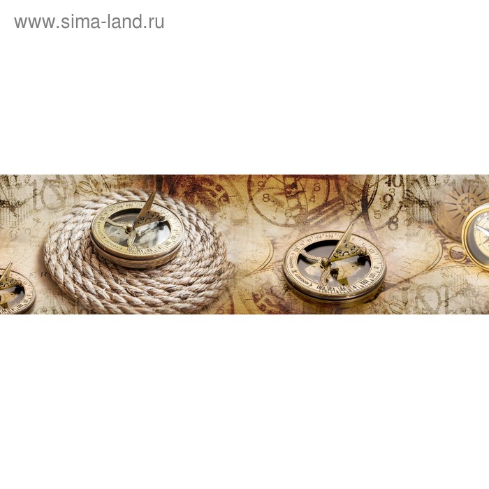 фото Кухонный фартук 2100х600 мм, закалённое стекло 4 мм, 6 отверстий под крепёж, цвет арт162