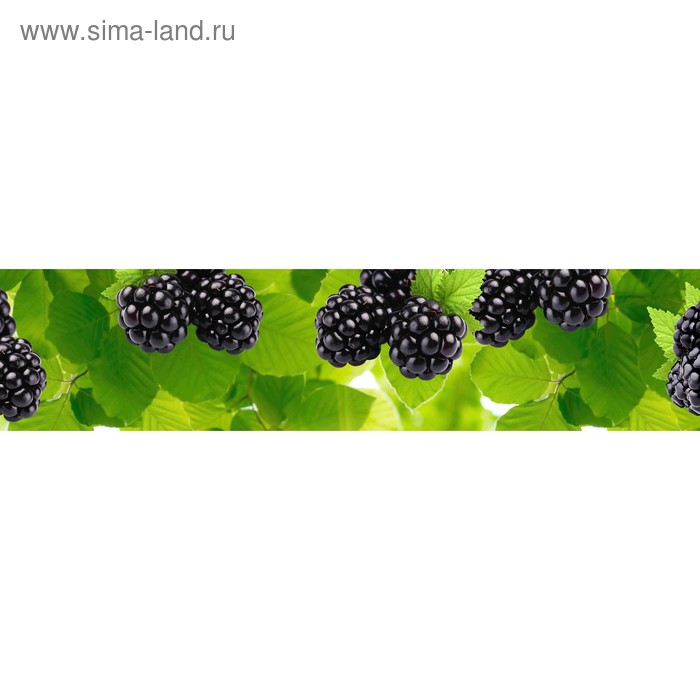 фото Кухонный фартук 2600х600 мм, закалённое стекло 4 мм, 6 отверстий под крепёж, цвет арт890