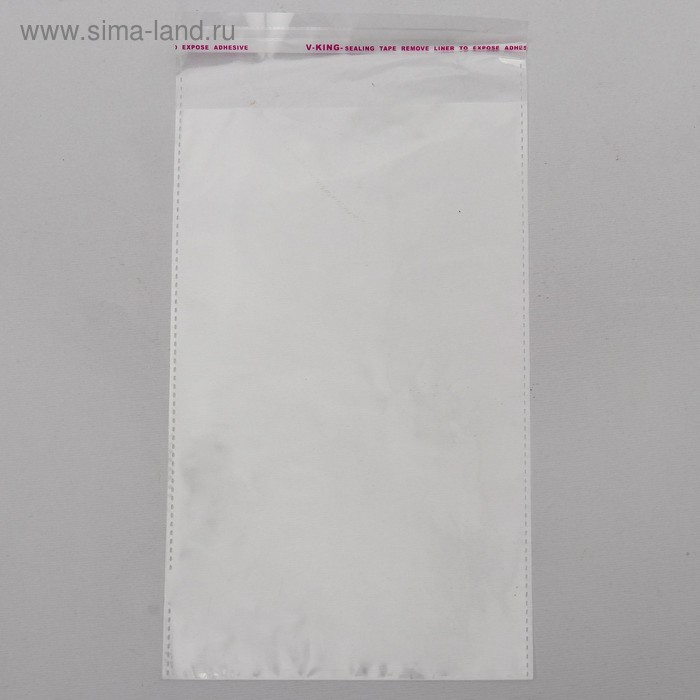 Пакет БОПП с клеевым клапаном 12 х 20/4 см, 25 мкм
Пакет БОПП с клеевым клапаном 12 х 20/4 см, 25 мкм