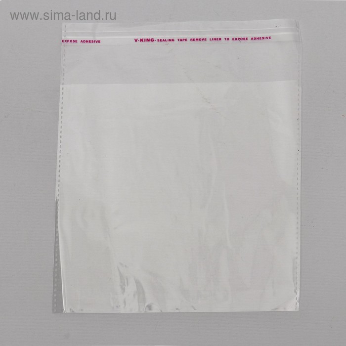 Пакет БОПП с клеевым клапаном 14 х 14/4 см, 25 мкм
Пакет БОПП с клеевым клапаном 14 х 14/4 см, 25 мкм