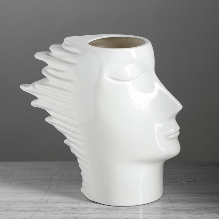 Ваза керамическая "Афродита", настольная, глянец, белая, 24 см
Ваза керамическая "Афродита", настольная, глянец, белая, 24 см