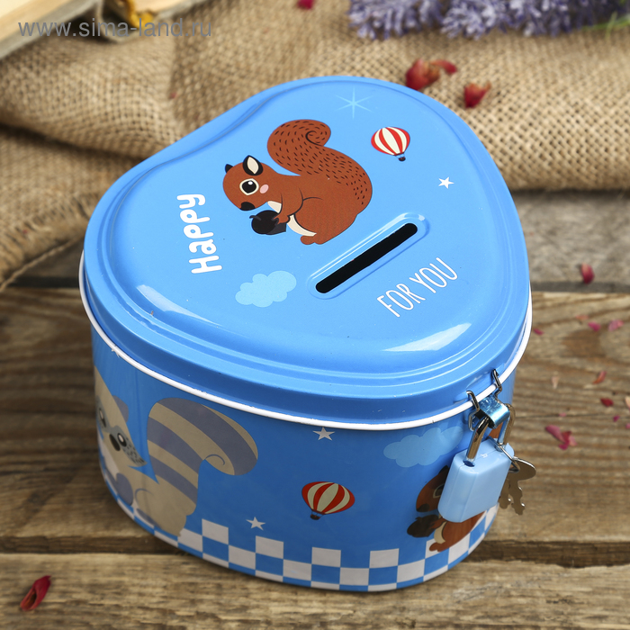 Копилка металл "Зверята" сердце МИКС 10х8х4,5 см
Копилка металл "Зверята" сердце МИКС 10х8х4,5 см