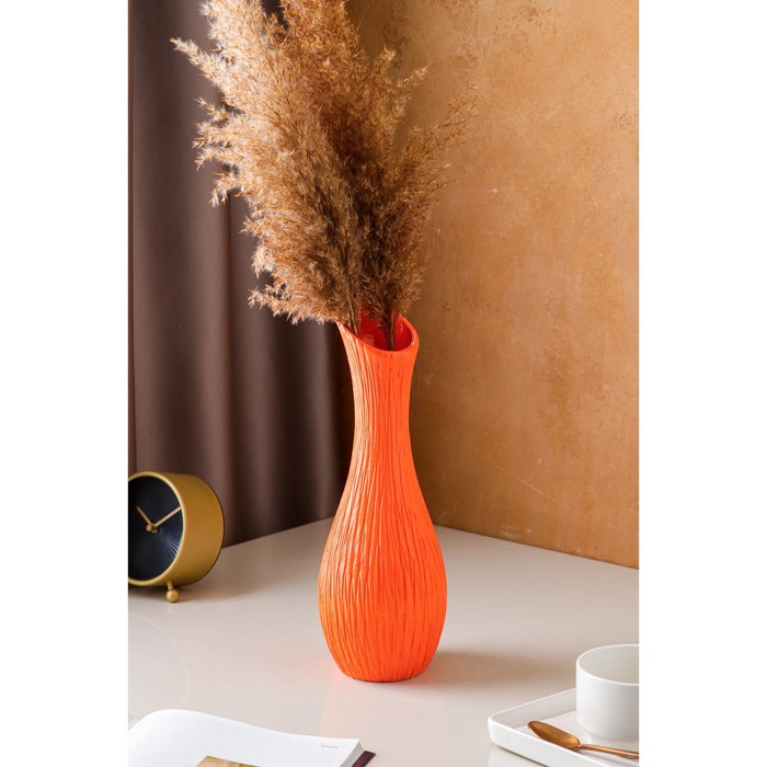 Ваза керамическая "Лиза", настольная, оранжевая, 32 см
Ваза керамическая "Лиза", настольная, оранжевая, 32 см