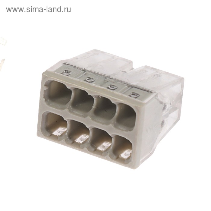 Строительно-монтажная клемма Luazon Lighting КМБ-2273-208, 2,5 мм2, 8 отверстий
Строительно-монтажная клемма Luazon Lighting КМБ-2273-208, 2,5 мм2, 8 отверстий