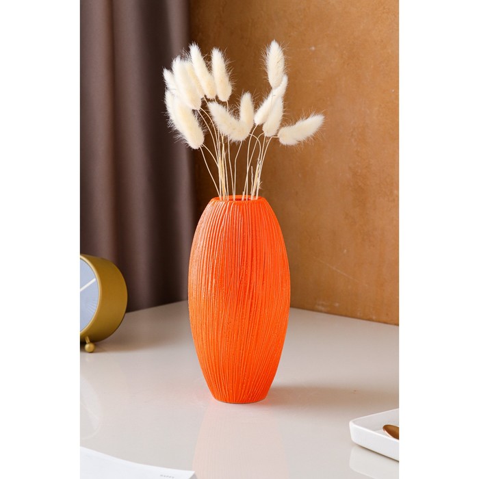 Ваза керамическая "Евро", настольная, оранжевая, 22 см
Ваза керамическая "Евро", настольная, оранжевая, 22 см